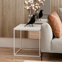 Măsuță de cafea Trendy Basak GTR004058 White photo 5