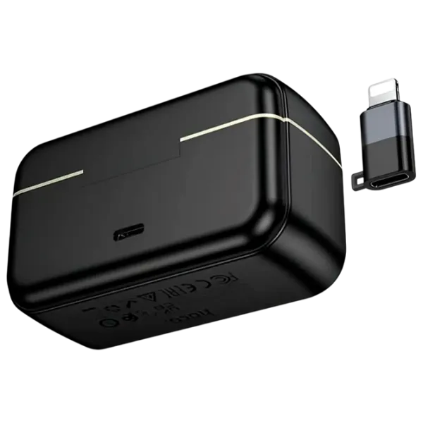 Microfon Hoco L22 Bright 2-in-1 Black photo 4
