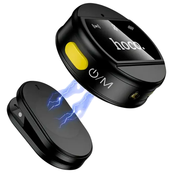 Microfon Hoco L22 Bright 2-in-1 Black photo 5