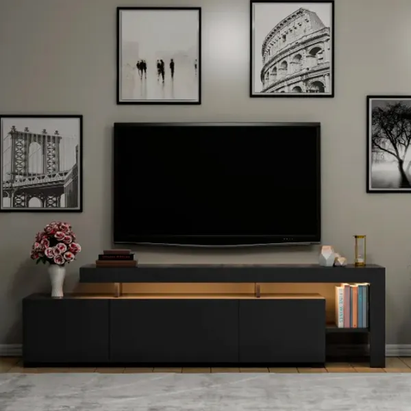 Тумба под телевизор Trendy Beliz 53 x 192 x 37см / ДСП photo 9