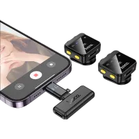 Микрофон Hoco L17 Dual-Mic Magnetic Черный photo 2