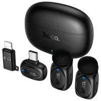 Микрофон Hoco L19 Dual-Mic Graceful Черный photo 2