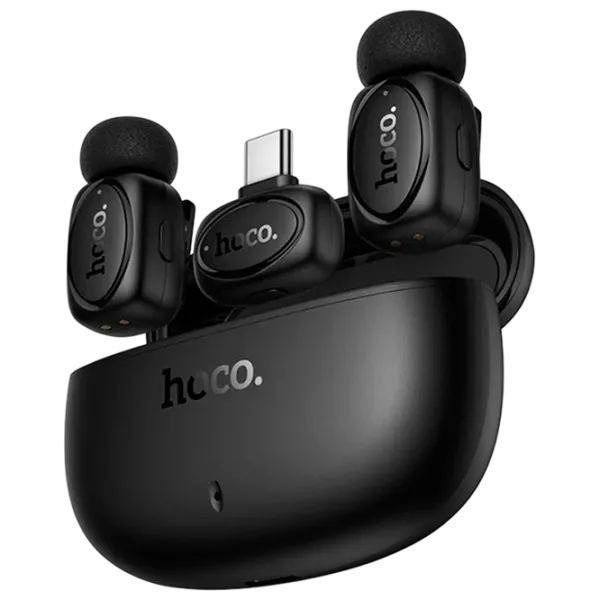 Микрофон Hoco L19 Dual-Mic Graceful Черный photo 5