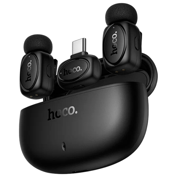 Микрофон Hoco L19 Dual-Mic Graceful Черный photo 5
