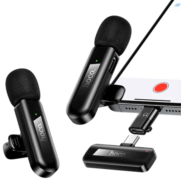 Микрофон Hoco L20A Dual-Mic Fair Черный photo 3
