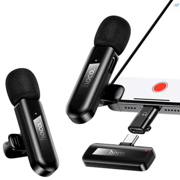 Микрофон Hoco L20A Dual-Mic Fair Черный photo 3