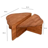 Măsuță de cafea Trendy Altopiano GTR000881 Stejar Sonoma photo 6