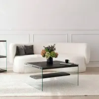 Măsuță de cafea Trendy Aqua GTR000876 Anthracite photo 2