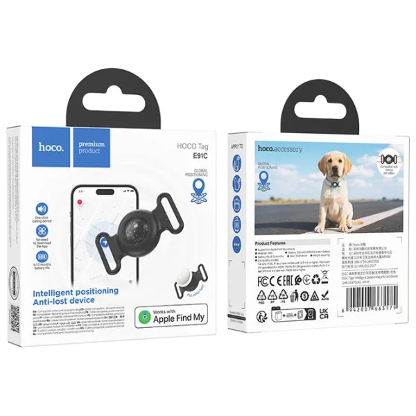 Smart Tracker Hoco E91C Tiger Black photo 5
