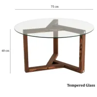 Măsuță de cafea Trendy Miro GTR000847 Brown photo 8