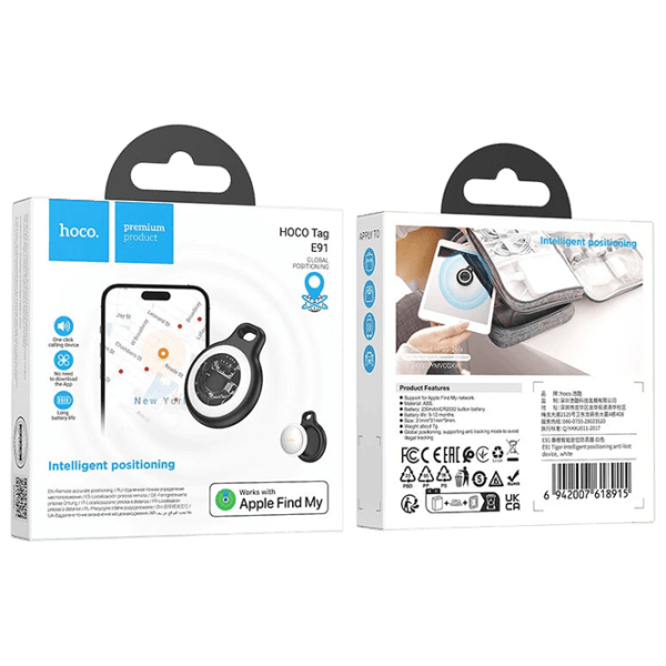 Smart Tracker Hoco E91 Tiger Set Black photo 5