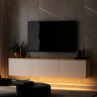Тумба под телевизор Trendy Neon Illuminated 35 x 160 x 32см / ДСП photo 3