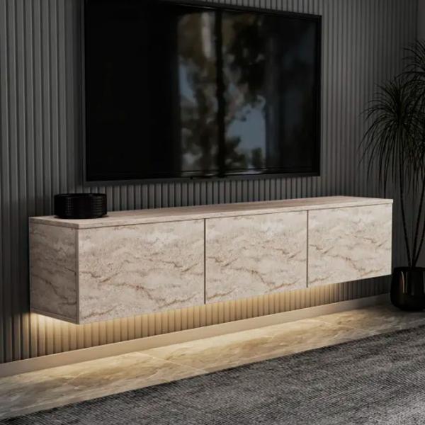 Тумба под телевизор Trendy Neon Illuminated 35 x 160 x 32см / ДСП photo 5