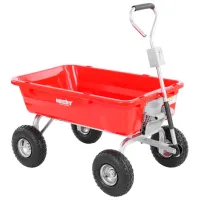 Грузовая тележка Hecht 52150  Красный / 150 кг