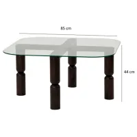 Măsuță de cafea Trendy Kei GTR000884 Transparent photo 6