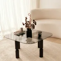 Măsuță de cafea Trendy Kei GTR000885 Dark Gray photo 5