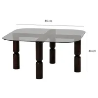 Măsuță de cafea Trendy Kei GTR000885 Dark Gray photo 6