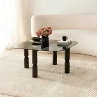 Măsuță de cafea Trendy Kei GTR000885 Dark Gray photo 7
