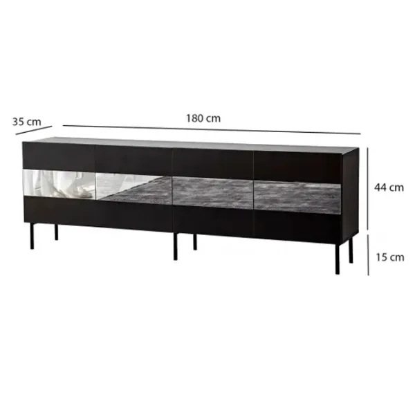 Comodă TV Trendy Leon 59 x 180 x 35 / PAL photo 2