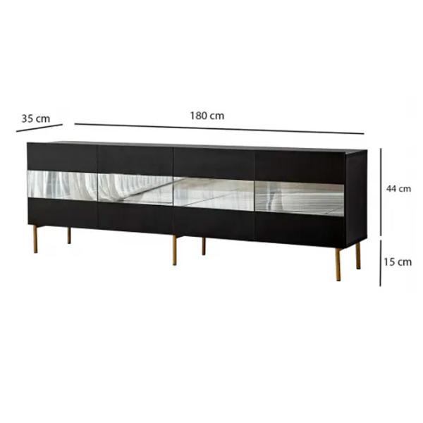Comodă TV Trendy Leon 59 x 180 x 35 / PAL photo 2