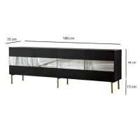 Comodă TV Trendy Leon 59 x 180 x 35 / PAL photo 2