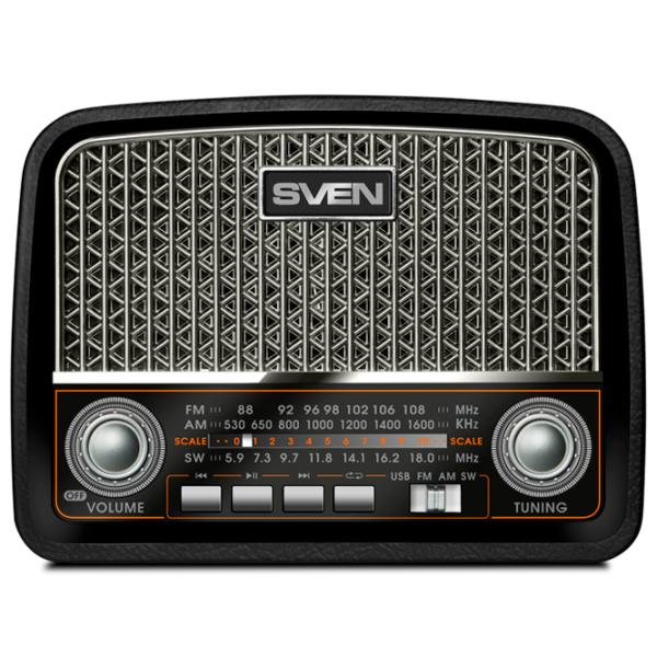 Boxă portabilă Sven SRP-555 3 W/ Black photo 2