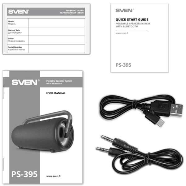 Boxă portabilă Sven PS-395 40 W/ Black photo 9