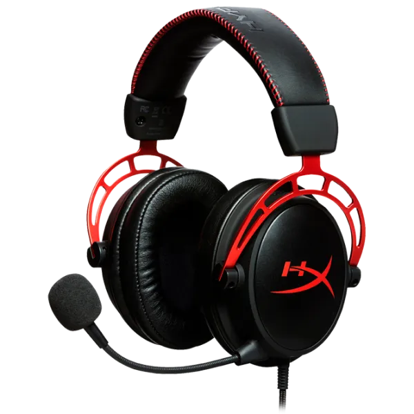 Căști HyperX Cloud Alpha Red Cu fir/ Gaming photo 1