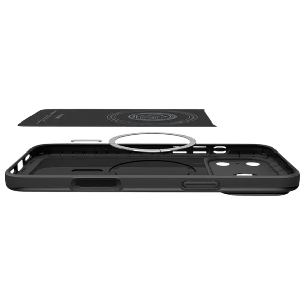 Чехол для смартфона Apple iPhone 17 Pro Spigen / MagSafe Back / Силикон / Матовый Черный photo 2