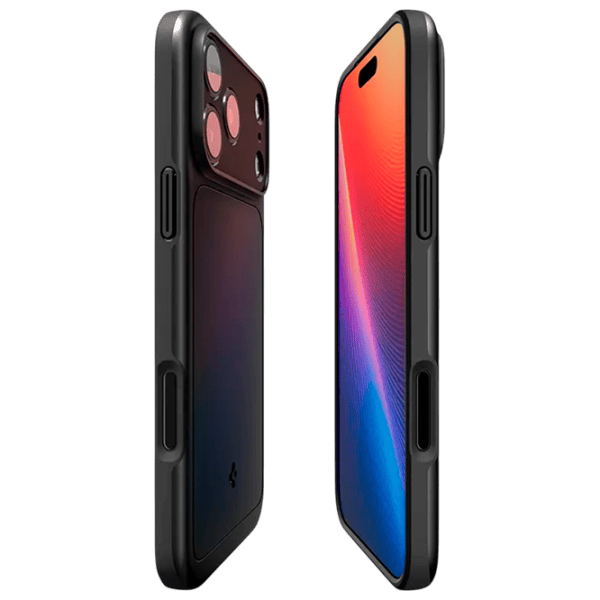 Чехол для смартфона Apple iPhone 17 Pro Spigen / MagSafe Back / Силикон / Матовый Черный photo 3
