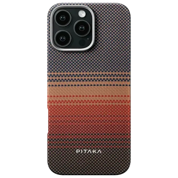 Husă pentru smartphone Apple iPhone 16 Pro Pitaka / MagSafe Back / PC / Sunset photo 1