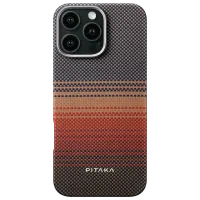 Husă pentru smartphone Apple iPhone 16 Pro Pitaka / MagSafe Back / PC / Sunset