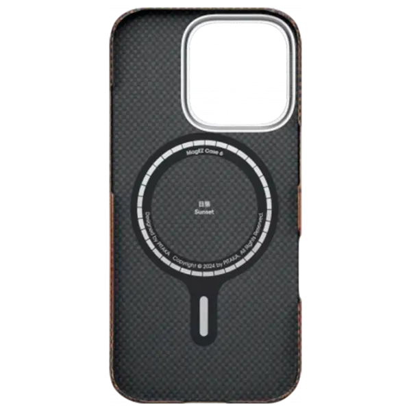 Husă pentru smartphone Apple iPhone 16 Pro Pitaka / MagSafe Back / PC / Sunset photo 3