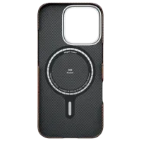 Husă pentru smartphone Apple iPhone 16 Pro Pitaka / MagSafe Back / PC / Sunset photo 3