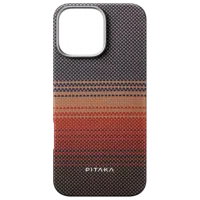 Husă pentru smartphone Apple iPhone 16 Pro Pitaka / MagSafe Back / PC / Sunset photo 4