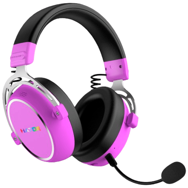 Căști Hator Hyperpunk 3 Black Purple Fără fir/ Gaming photo 1