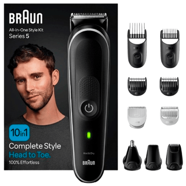 Триммер для лица Braun MGK5440 Черный photo 4
