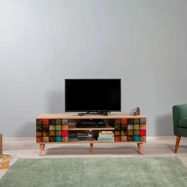 Тумба под телевизор Trendy Truva-723 50 x 140 x 40см / ДСП photo 5