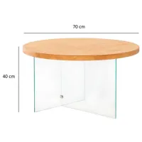 Măsuță de cafea Trendy Serenity GTR000899 Stejar Sonoma photo 6
