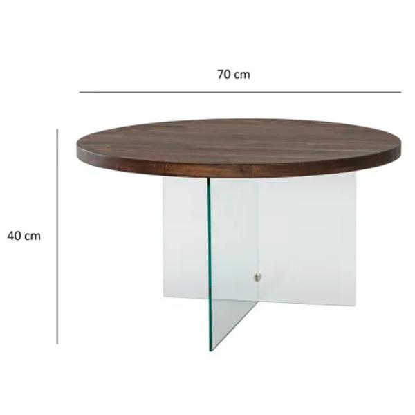 Журнальный столик Trendy Serenity GTR000900 Коричневый photo 4