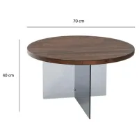 Măsuță de cafea Trendy Serenity GTR000901 Brown photo 6