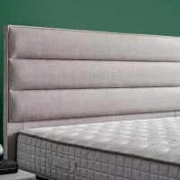 Кровать Dogtas MIRA+MYDOS 160 x 200 см / Фанера / Светло Серый photo 4