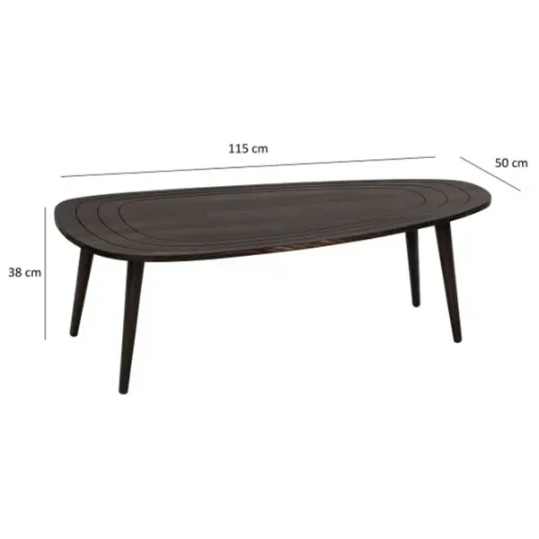 Журнальный столик Trendy Dulce GTR000819 Antracit photo 8