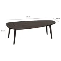 Măsuță de cafea Trendy Dulce GTR000819 Antracit photo 8