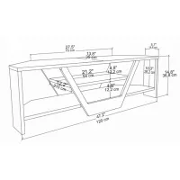 Тумба под телевизор Trendy Sares 37 x 120 x 35см / ДСП photo 2