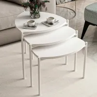 Măsuță de cafea Trendy Lenny GTR003972 White photo 2