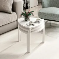 Măsuță de cafea Trendy Lenny GTR003972 White photo 4