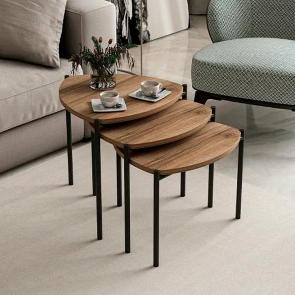 Măsuță de cafea Trendy Lenny GTR003971 Brown photo 3