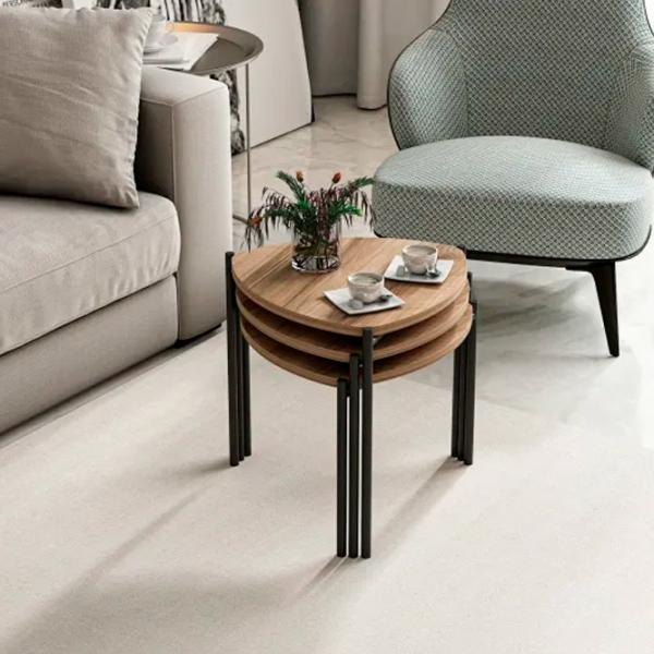 Măsuță de cafea Trendy Lenny GTR003971 Brown photo 6