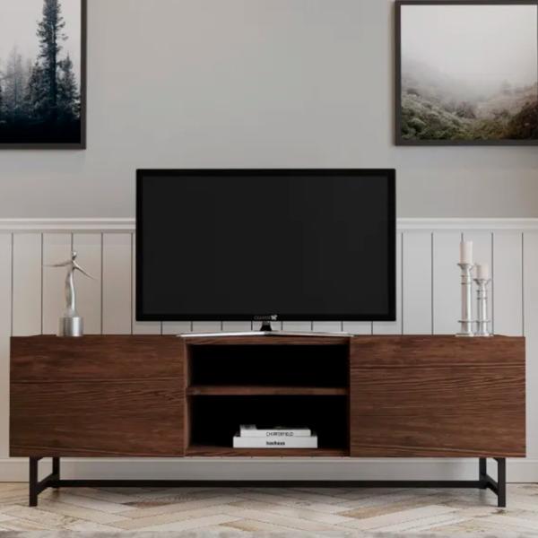 Тумба под телевизор Trendy Wood 50 x 150 x 41см / Массив photo 3